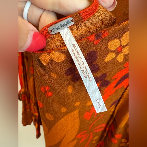 Free People Among The Wildflowers Mini Dress - Picture 4 of 9